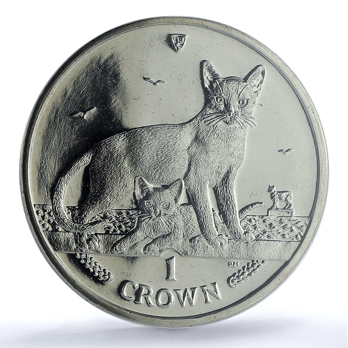 Isle of Man 1 crown Abyssinian Cat KM-1426 Cat Crowns MS 66 PCGS CuNi coin 2010 Isle of Man 1 crown Abyssinian Cat KM-1426 Cat Crowns MS 66 PCGS CuNi coin 2010
