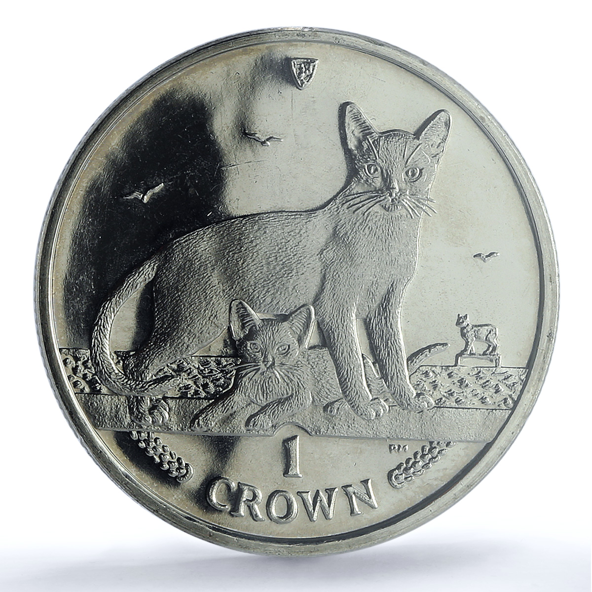 Isle of Man 1 crown Abyssinian Cat KM-1426 Cat Crowns MS 66 PCGS CuNi coin 2010 Isle of Man 1 crown Abyssinian Cat KM-1426 Cat Crowns MS 66 PCGS CuNi coin 2010