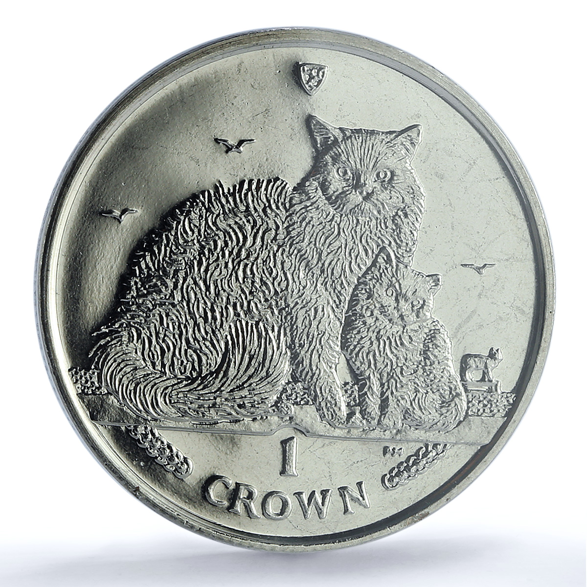 Isle of Man 1 crown Selkirk Rex Cat KM-1570 Cat Crowns MS 66 PCGS CuNi coin 2015 Isle of Man 1 crown Selkirk Rex Cat KM-1570 Cat Crowns MS 66 PCGS CuNi coin 2015