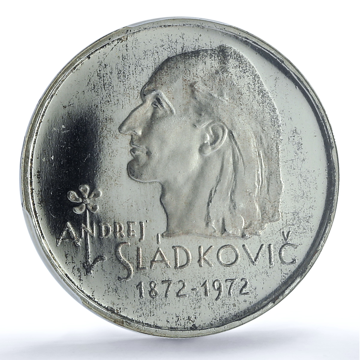 Czechoslovakia 20 korun Sladkovic KM-76 Literature PR 68 PCGS silver coin 1972 Czechoslovakia 20 korun Sladkovic KM-76 Literature PR 68 PCGS silver coin 1972