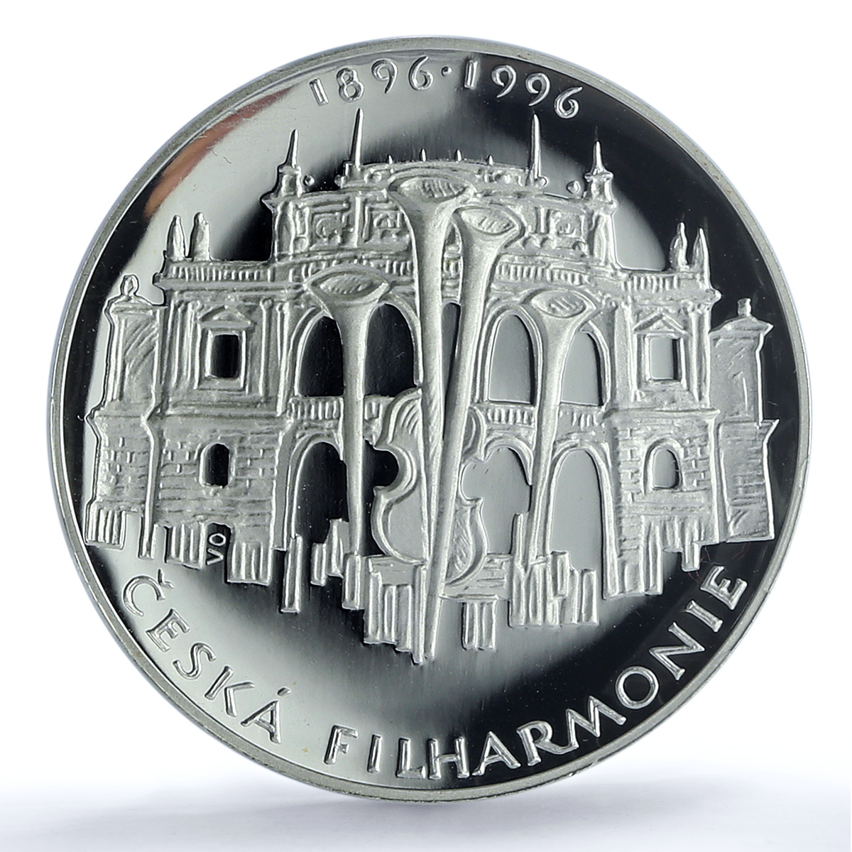 Czech Rep. 200 korun Philarmonic KM-22 Architecture PR 70 PCGS silver coin 1996 Czech Rep. 200 korun Philarmonic KM-22 Architecture PR 70 PCGS silver coin 1996