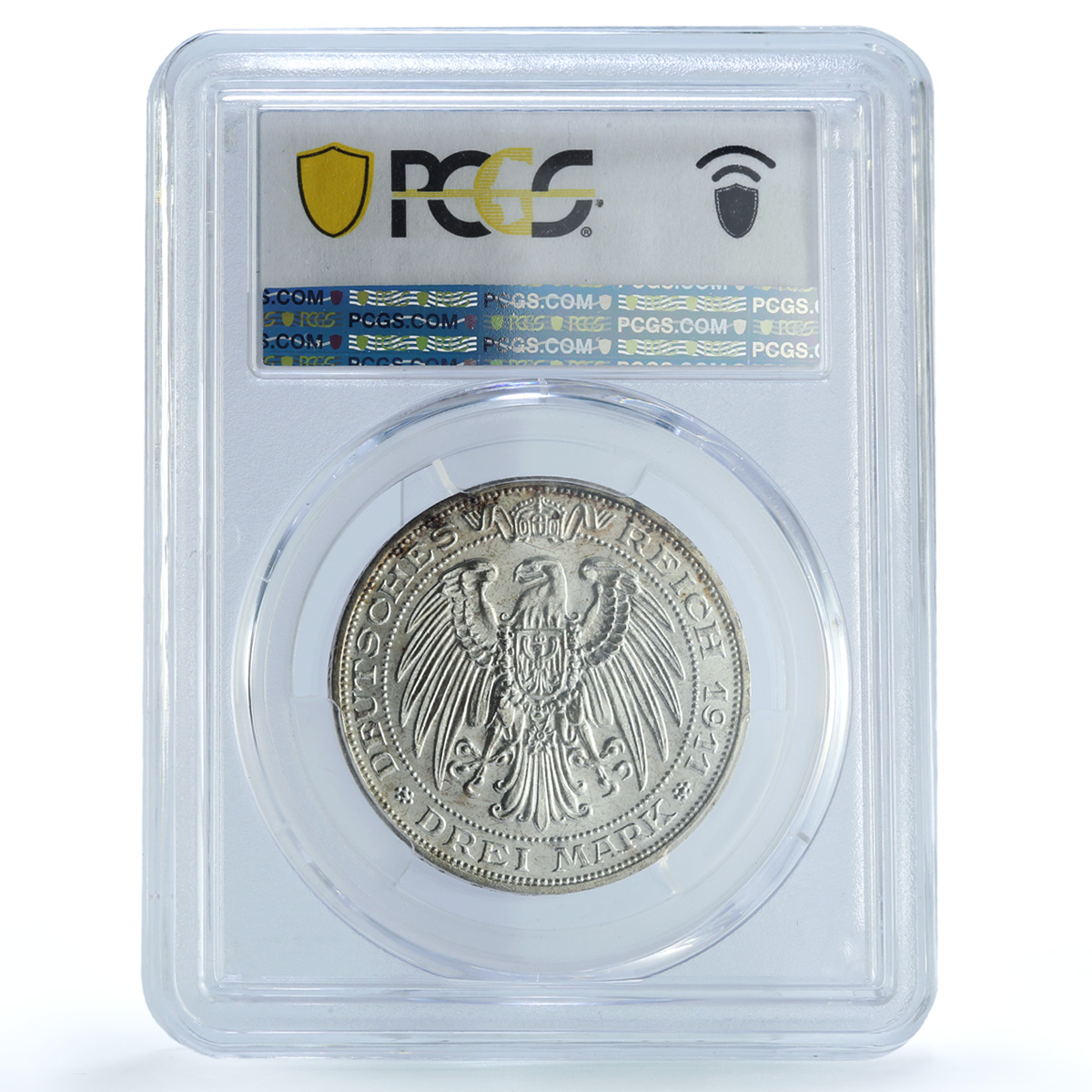 Prussia 3 mark Wroclaw University KM-531 Breslau MS 64 PCGS silver coin 1911 Prussia 3 mark Wroclaw University KM-531 Breslau MS 64 PCGS silver coin 1911