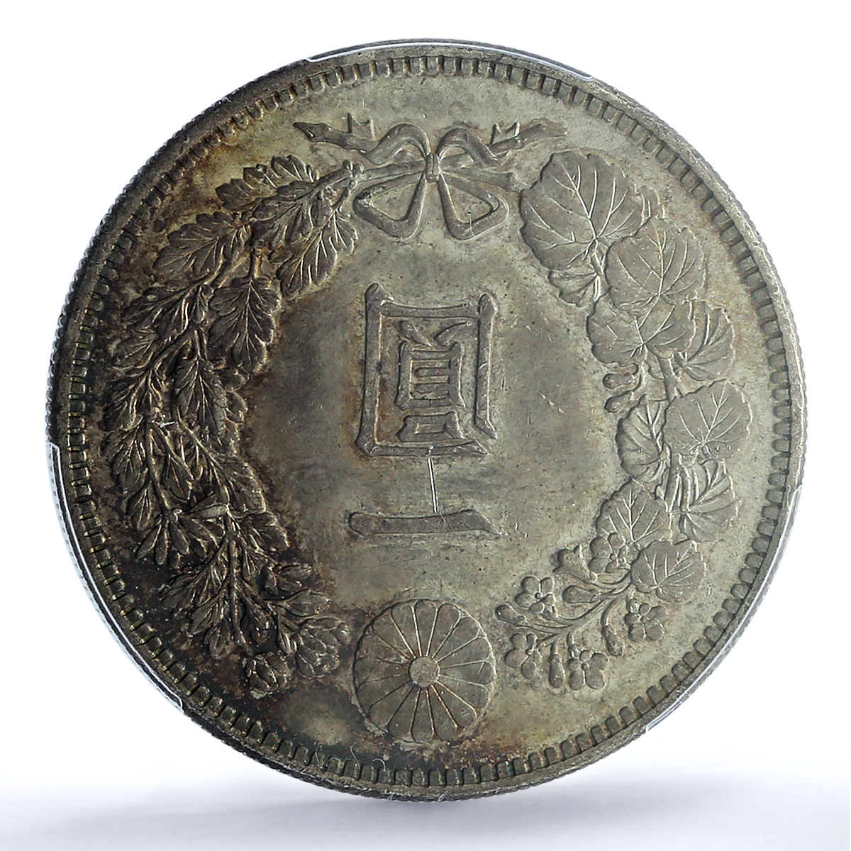 Japan 1 yen Meiji Dragon JNDA 01-10 Y#A25.1 MS 62 PCGS silver coin 1880 Japan 1 yen Meiji Dragon JNDA 01-10 Y#A25.1 MS 62 PCGS silver coin 1880