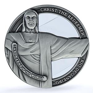 Cook Islands 50 cents Christ Redeemer Brazil KM-3223 Landmarks iron coin 2022
