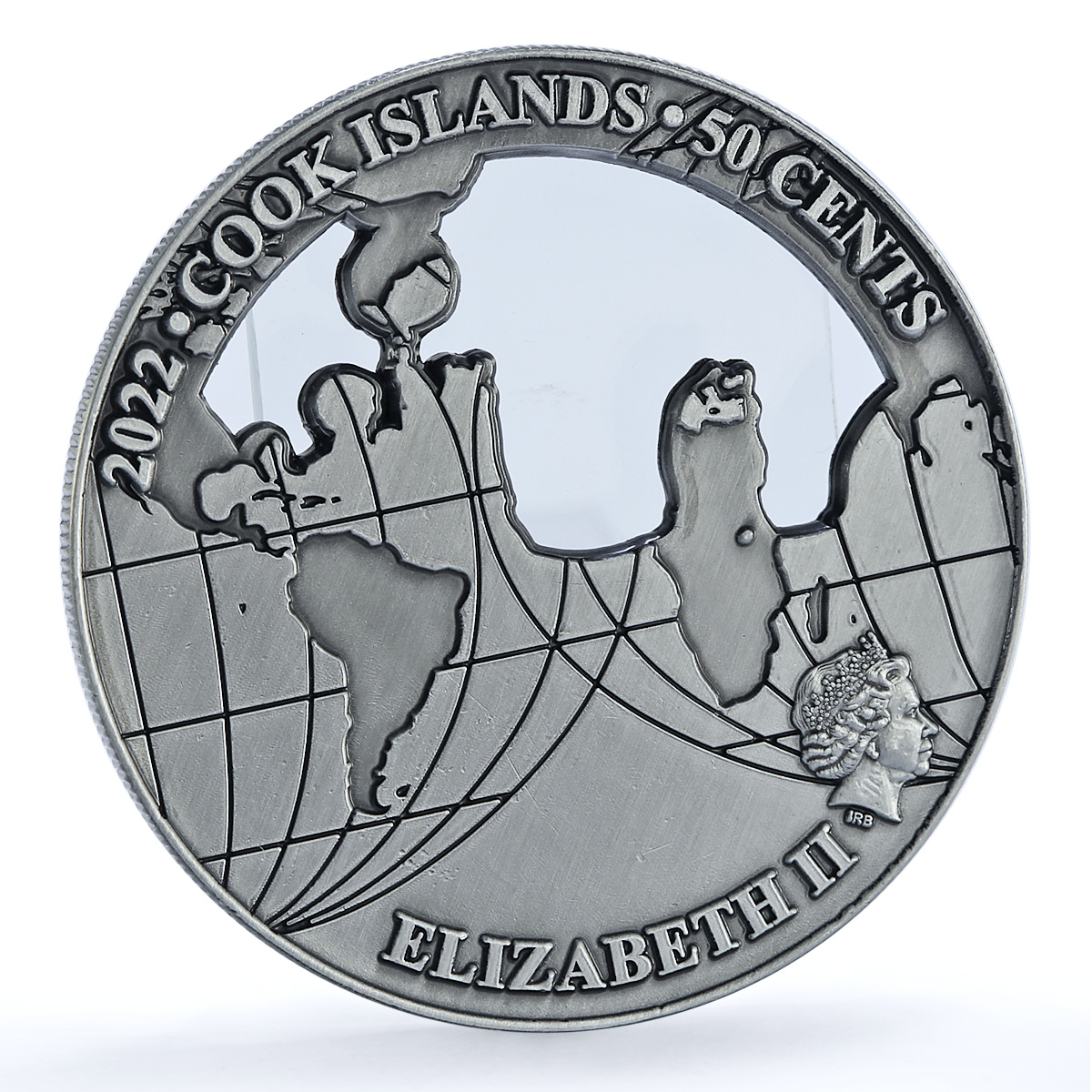 Cook Islands 50 cents Brandenburg Gate Germany KM-3213 Landmarks iron coin 2022 Cook Islands 50 cents Brandenburg Gate Germany KM-3213 Landmarks iron coin 2022