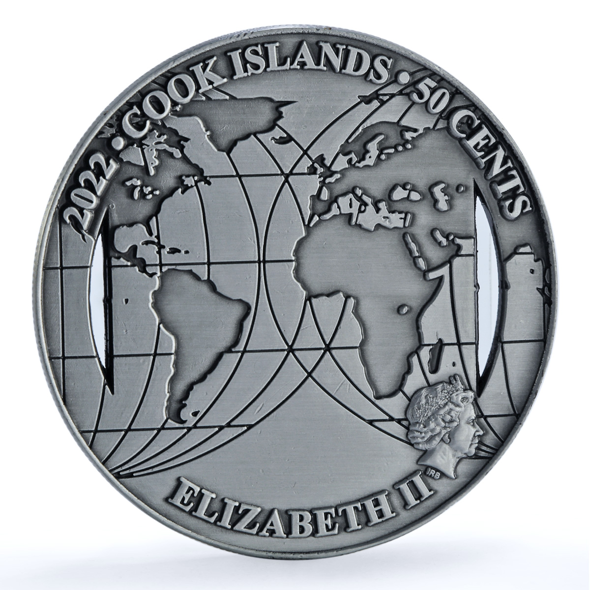 Cook Islands 50 cents Big Ben Britain KM-3212 Landmarks iron coin 2022