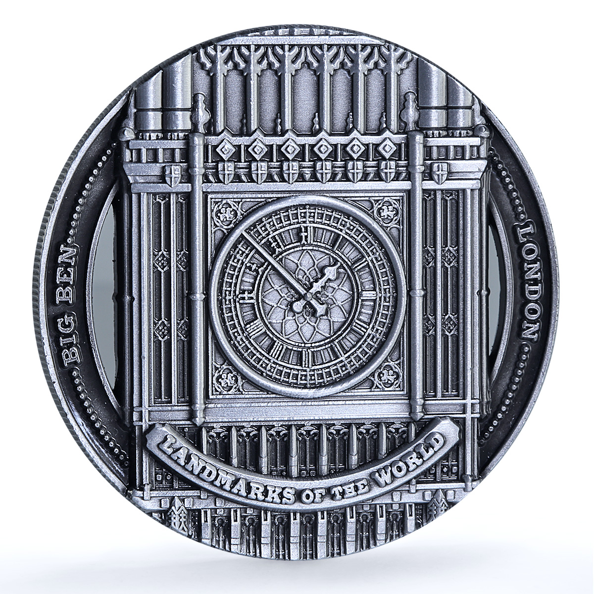 Cook Islands 50 cents Big Ben Britain KM-3212 Landmarks iron coin 2022
