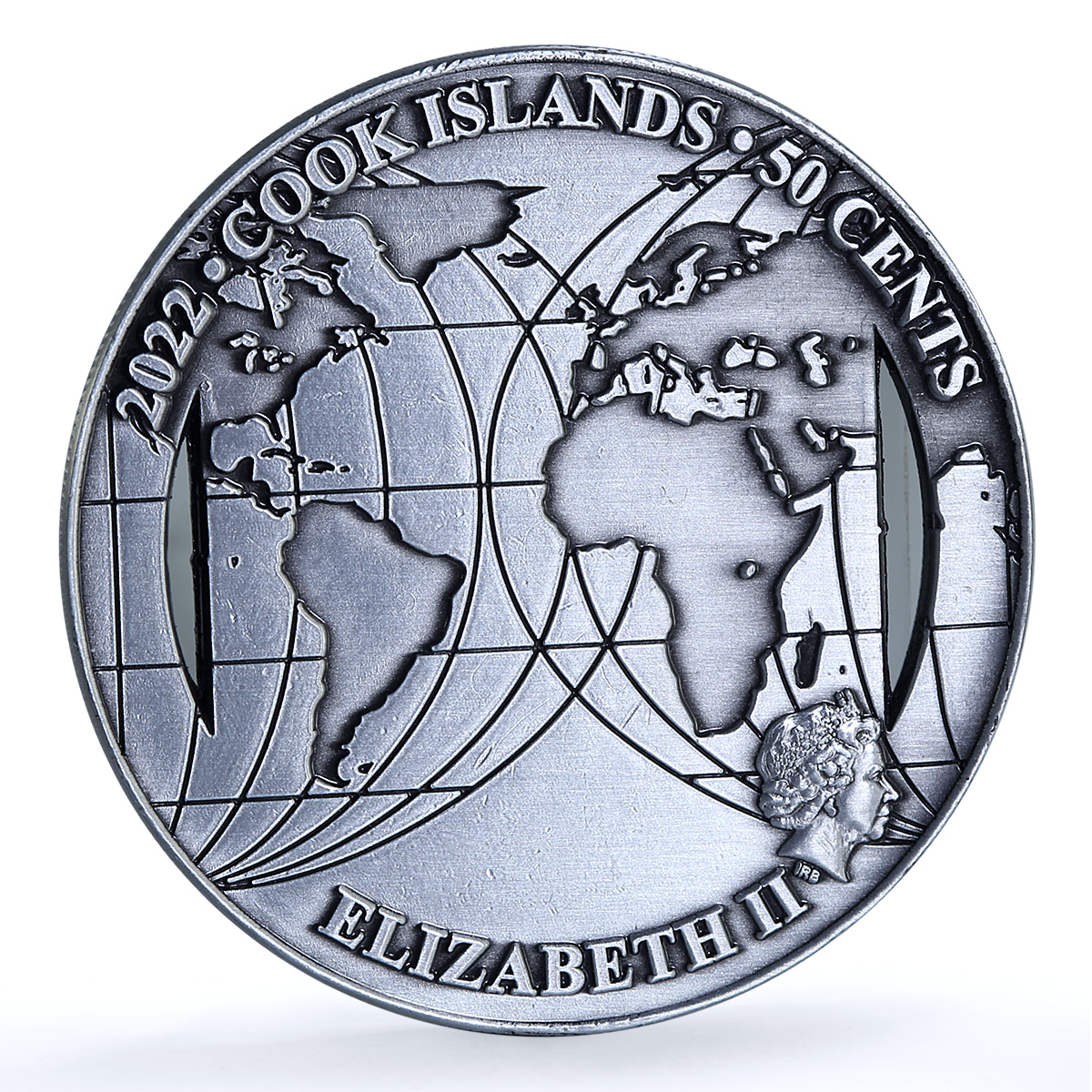 Cook Islands 50 cents Big Ben Britain KM-3212 Landmarks iron coin 2022