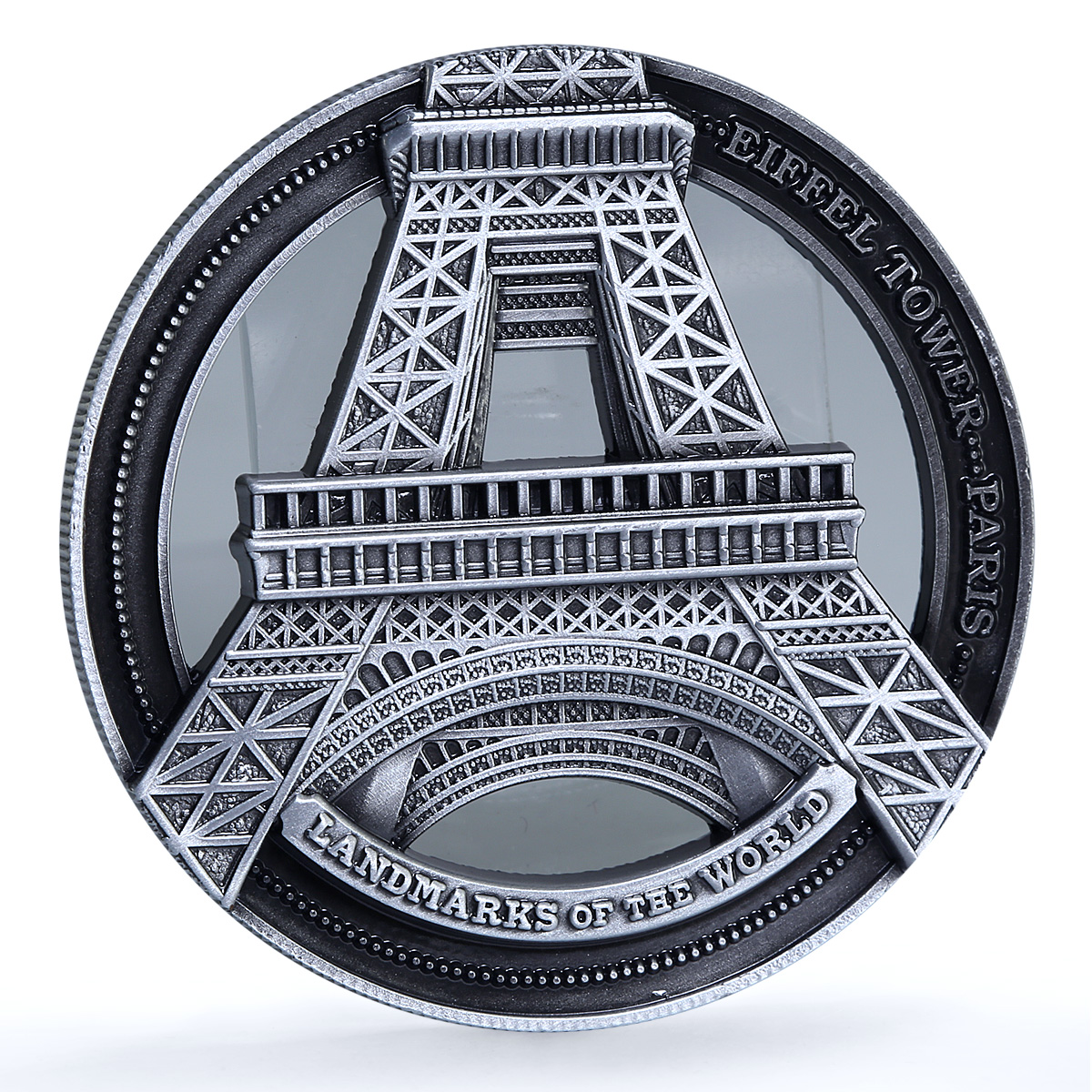 Cook Islands 50 cents Eiffel Tower Paris France KM-3214 Landmarks iron coin 2022 Cook Islands 50 cents Eiffel Tower Paris France KM-3214 Landmarks iron coin 2022