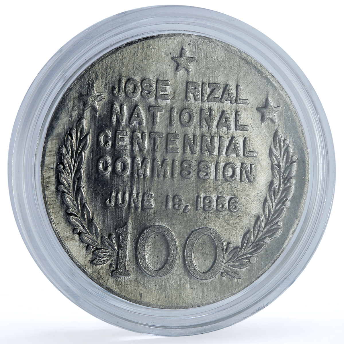 Philippines Jose Rizal Centennial Fund Drive H-1031 aluminum medal 1961