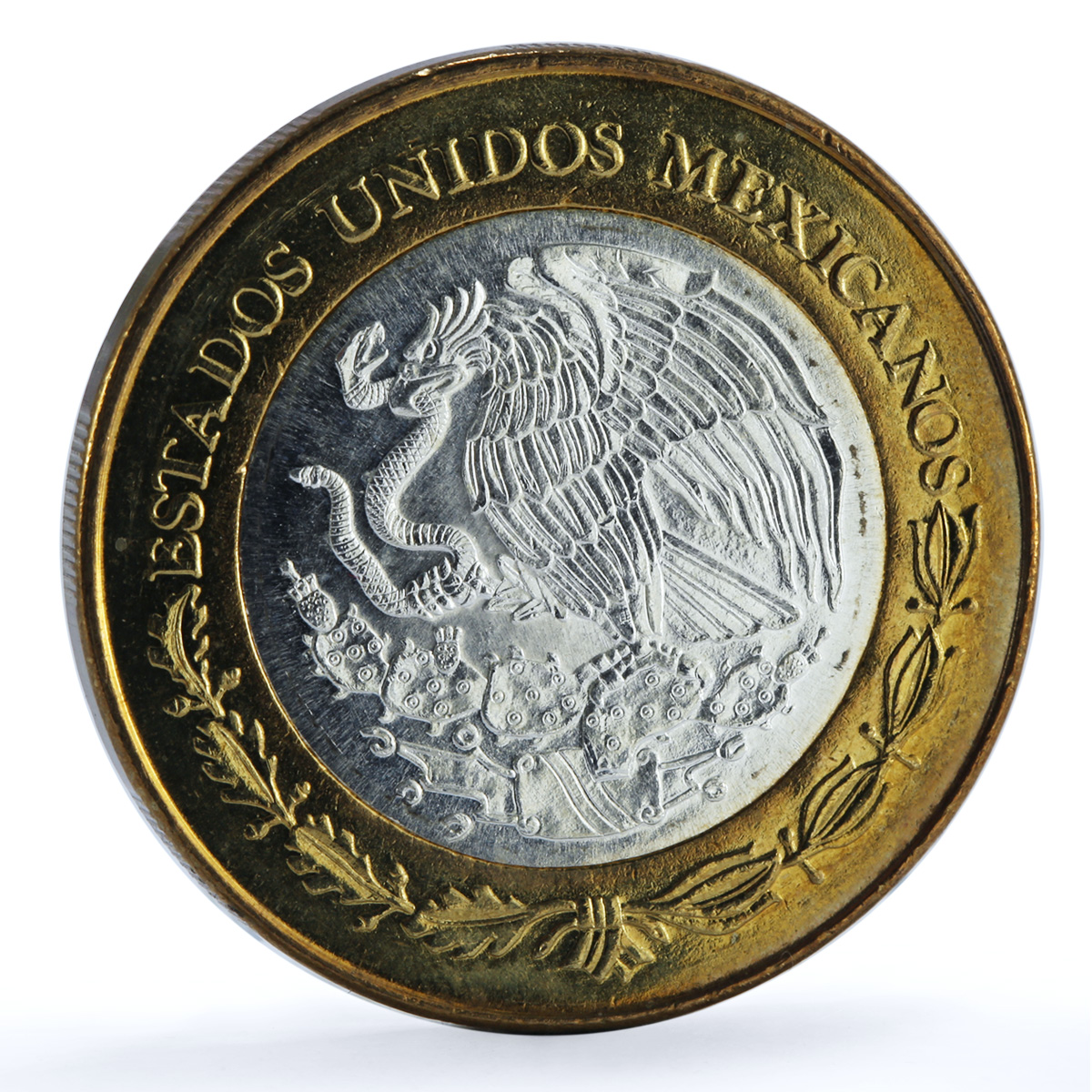 Mexico 100 pesos x 2 Set Quintana State KM-736 Federation bimetal coins 2004 Mexico 100 pesos x 2 Set Quintana State KM-736 Federation bimetal coins 2004