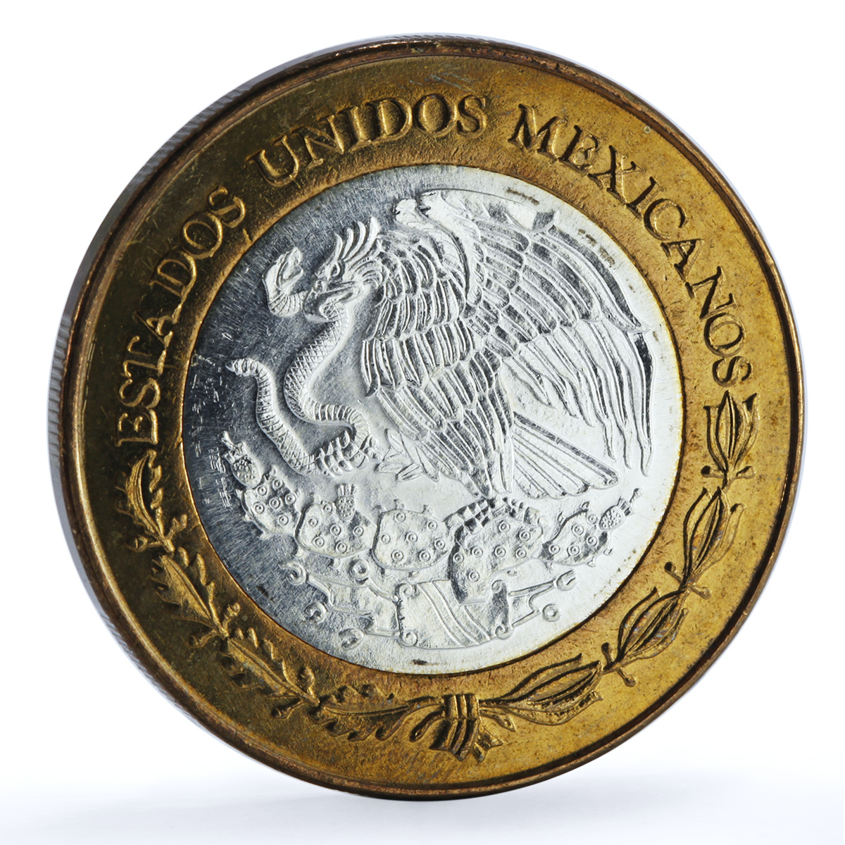 Mexico 100 pesos x 2 Set Quintana State KM-736 Federation bimetal coins 2004 Mexico 100 pesos x 2 Set Quintana State KM-736 Federation bimetal coins 2004