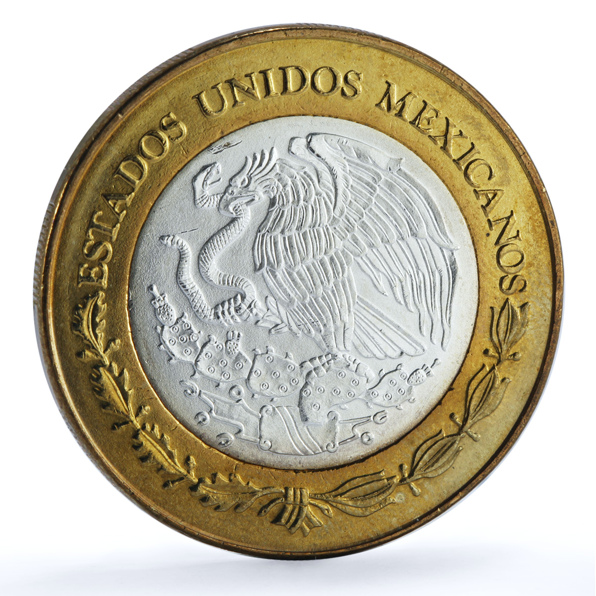 Mexico 100 pesos x 2 Set Colima State KM-729 Federation bimetal coins 2005 Mexico 100 pesos x 2 Set Colima State KM-729 Federation bimetal coins 2005