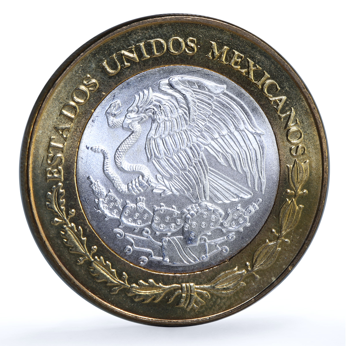 Mexico 100 pesos x 2 Set Colima State KM-729 Federation bimetal coins 2005 Mexico 100 pesos x 2 Set Colima State KM-729 Federation bimetal coins 2005