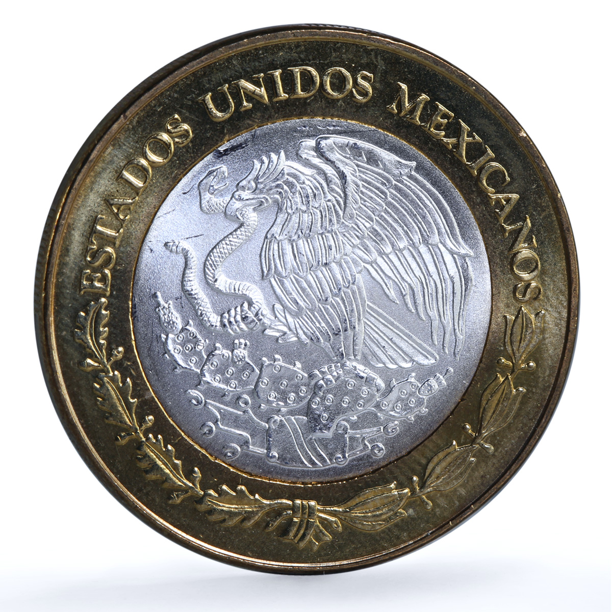 Mexico 100 pesos x 2 Set Colima State KM-729 Federation bimetal coins 2005 Mexico 100 pesos x 2 Set Colima State KM-729 Federation bimetal coins 2005