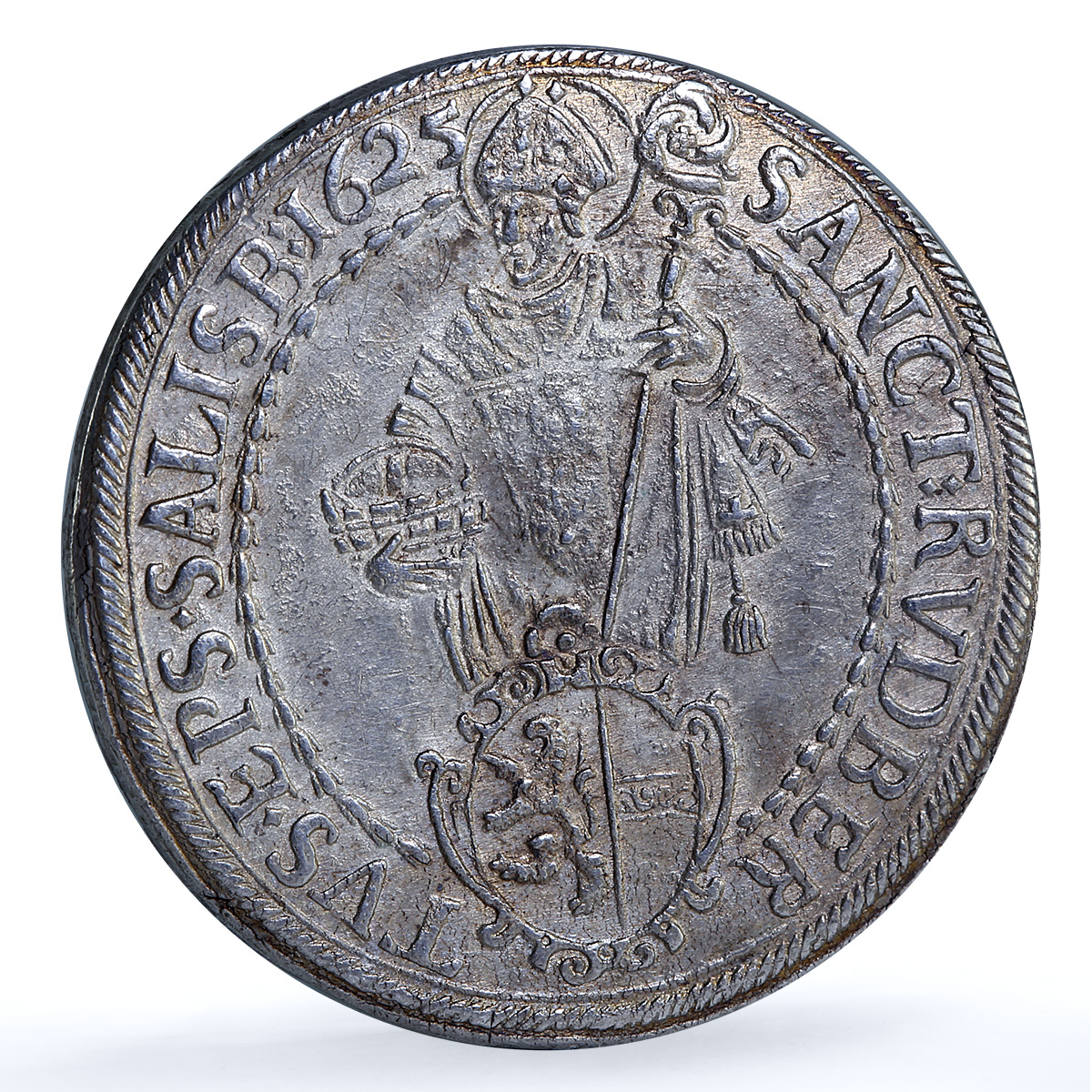 Austria Salzburg 1 thaler Paris Lodron KM-87 Zottl-1476 Madonna silver coin 1625 Austria Salzburg 1 thaler Paris Lodron KM-87 Zottl-1476 Madonna silver coin 1625