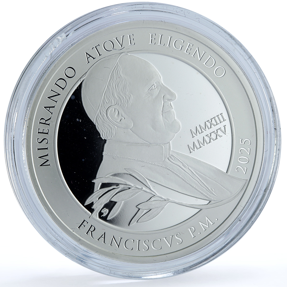 Malta 1,50 euro Pope Francis Death Commemorative proof silver coin 2025 Malta 1,50 euro Pope Francis Death Commemorative proof silver coin 2025