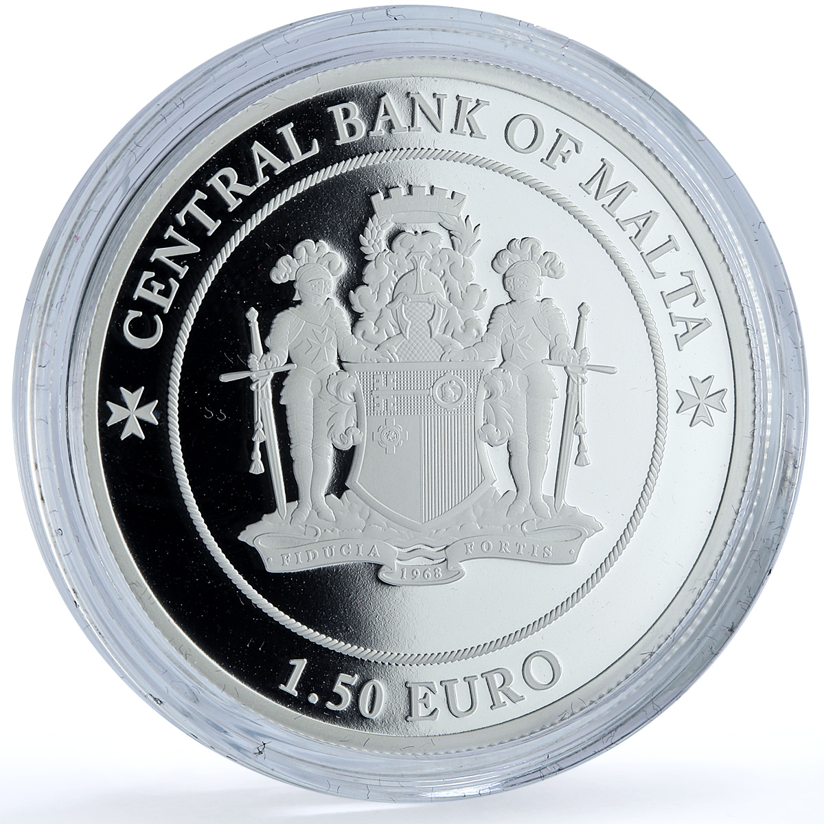 Malta 1,50 euro Pope Francis Death Commemorative proof silver coin 2025 Malta 1,50 euro Pope Francis Death Commemorative proof silver coin 2025