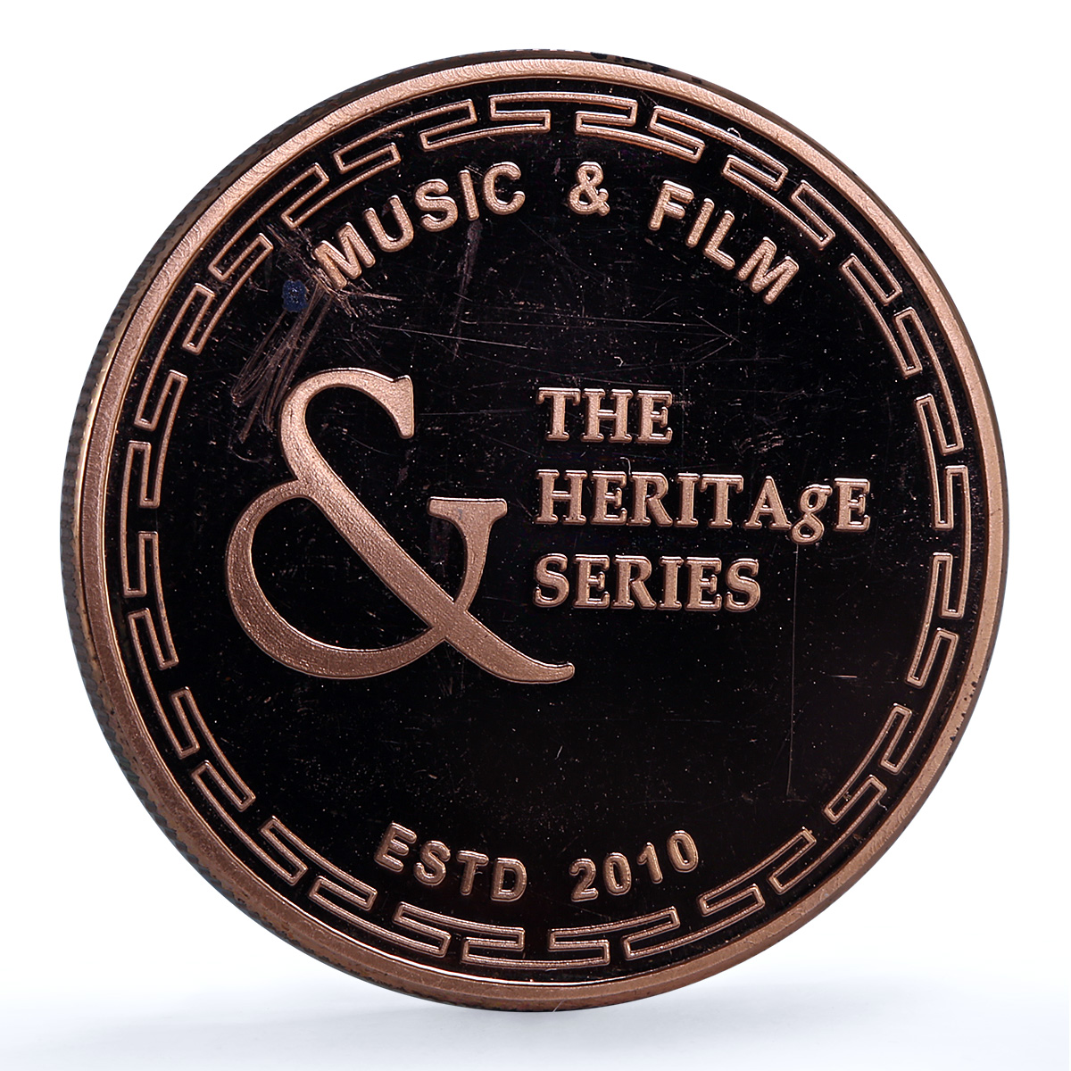 Malaysia Seniman Ramlee Heritage Series Cinema Actor proof copper medal 2010 Malaysia Seniman Ramlee Heritage Series Cinema Actor proof copper medal 2010