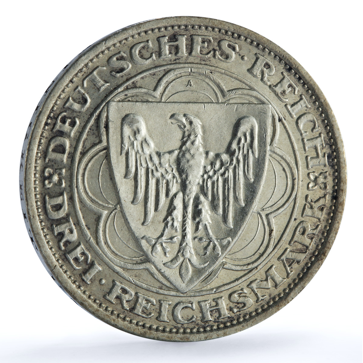 Germany Weimar 3 mark Magdeburg KM-72 J-347 Anniversary City silver coin 1931 Germany Weimar 3 mark Magdeburg KM-72 J-347 Anniversary City silver coin 1931