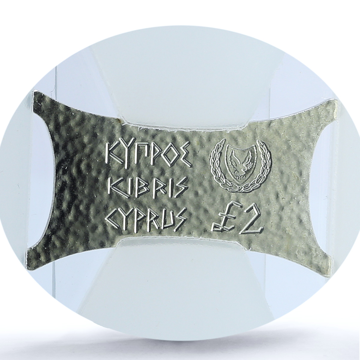 Cyprus 2 pounds Millennium KM-73a MS 69 PCGS silver coin 2000 Cyprus 2 pounds Millennium KM-73a MS 69 PCGS silver coin 2000