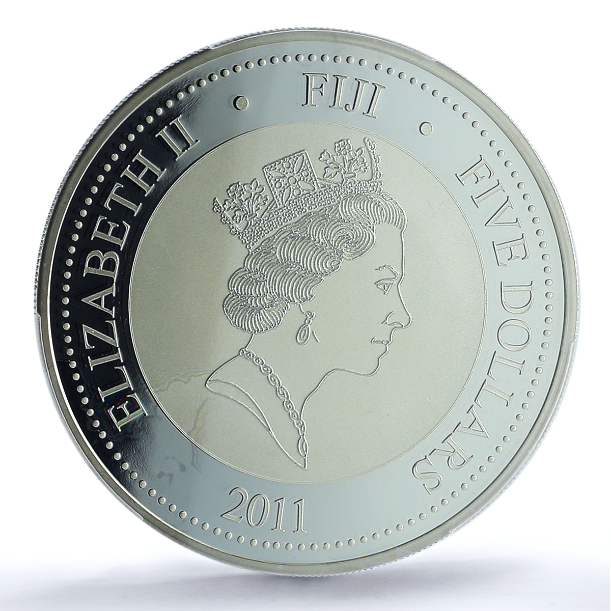 Fiji 5 dollars Berlin Germany Gilt KM-210 City PR 69 PCGS 2 oz silver coin 2011 Fiji 5 dollars Berlin Germany Gilt KM-210 City PR 69 PCGS 2 oz silver coin 2011