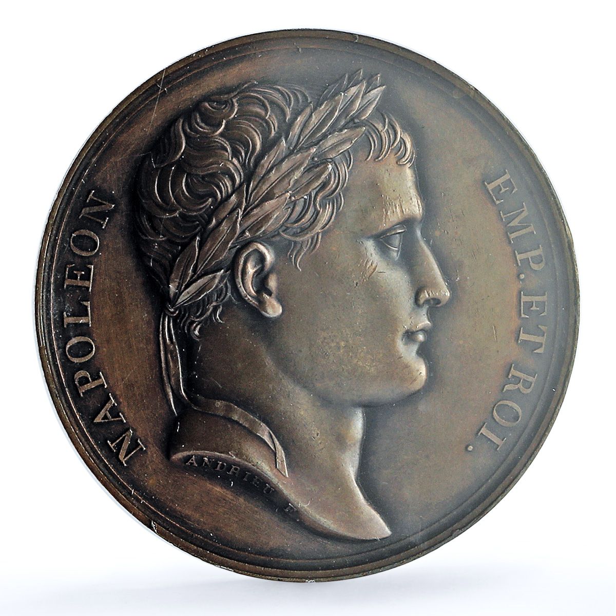 France Napoleon I Wagram Bramsen-860 Julius-2108 SP PCGS bronze medal 1809 France Napoleon I Wagram Bramsen-860 Julius-2108 SP PCGS bronze medal 1809