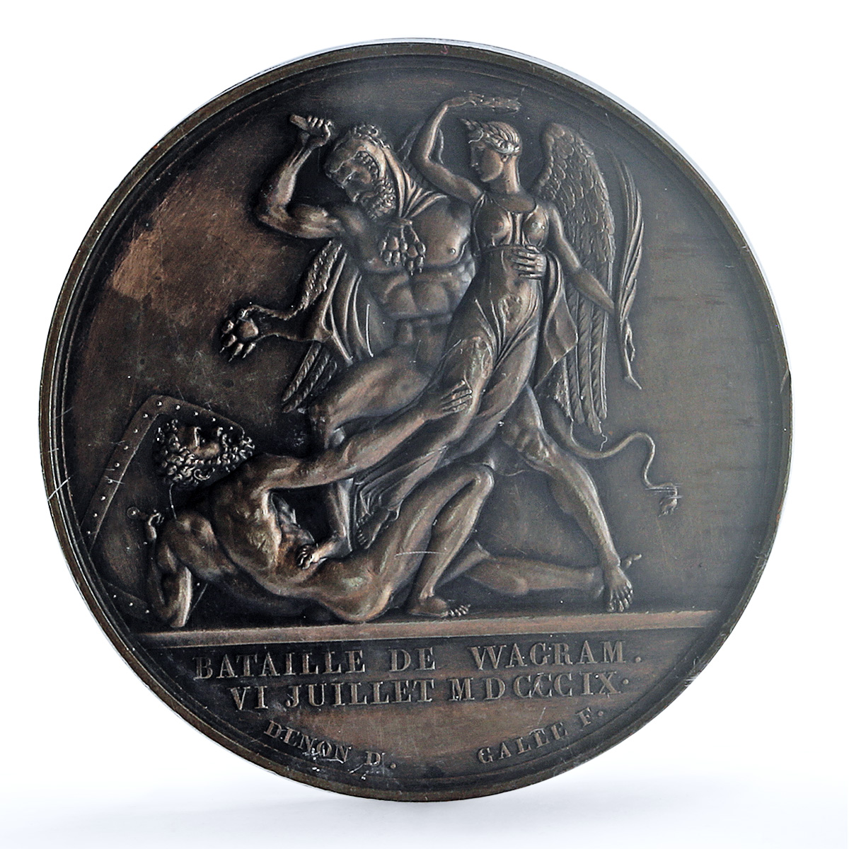 France Napoleon I Wagram Bramsen-860 Julius-2108 SP PCGS bronze medal 1809 France Napoleon I Wagram Bramsen-860 Julius-2108 SP PCGS bronze medal 1809