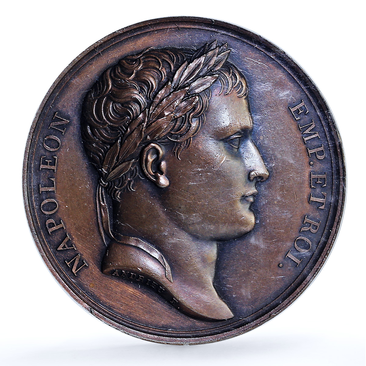 France Napoleon I Wagram Bramsen-860 Julius-2108 SP PCGS bronze medal 1809 France Napoleon I Wagram Bramsen-860 Julius-2108 SP PCGS bronze medal 1809