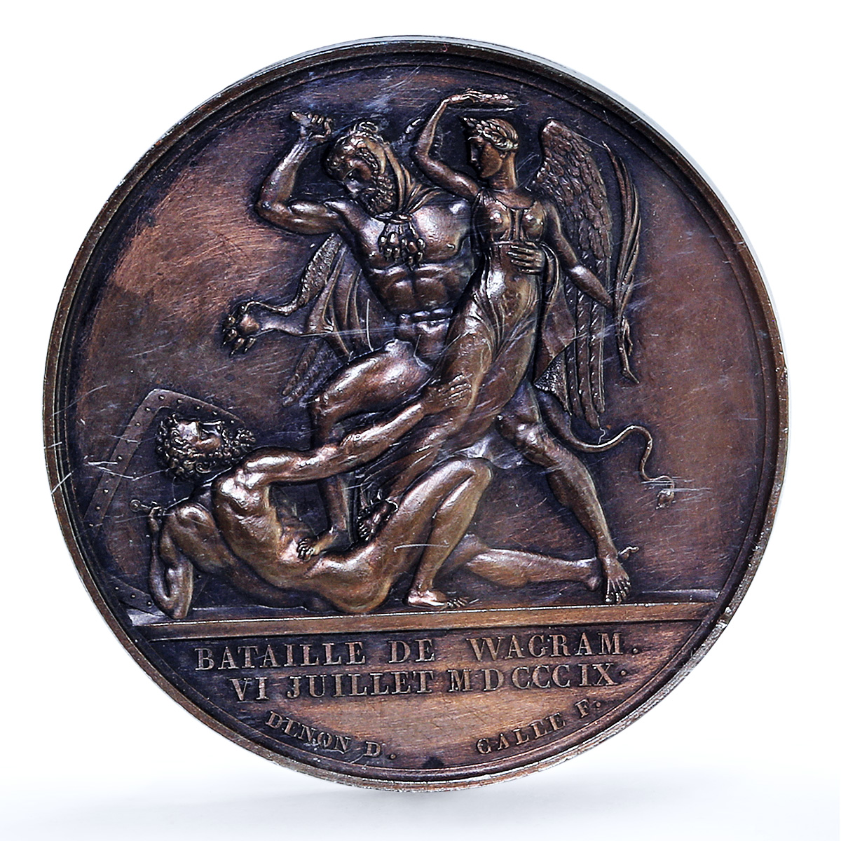 France Napoleon I Wagram Bramsen-860 Julius-2108 SP PCGS bronze medal 1809 France Napoleon I Wagram Bramsen-860 Julius-2108 SP PCGS bronze medal 1809