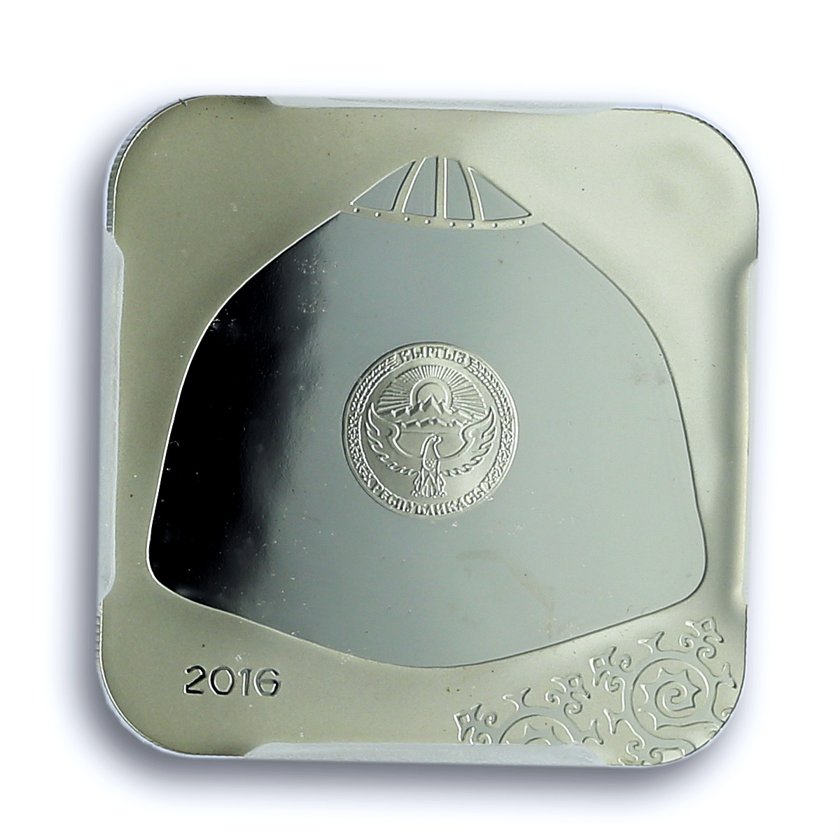 Kygryzstan 10 som World Nomad Games KM-74 Sports PR 69 PCGS silver coin 2016 Kygryzstan 10 som World Nomad Games KM-74 Sports PR 69 PCGS silver coin 2016