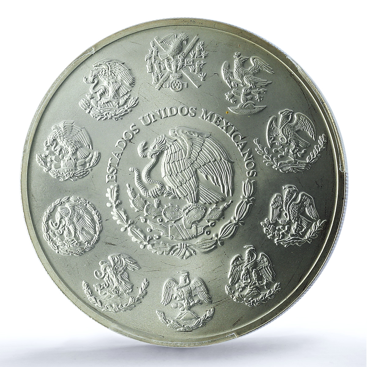 Mexico 5 onzas Libertad Angel of Independence KM-615 MS 67 PCGS silver coin 2009 Mexico 5 onzas Libertad Angel of Independence KM-615 MS 67 PCGS silver coin 2009