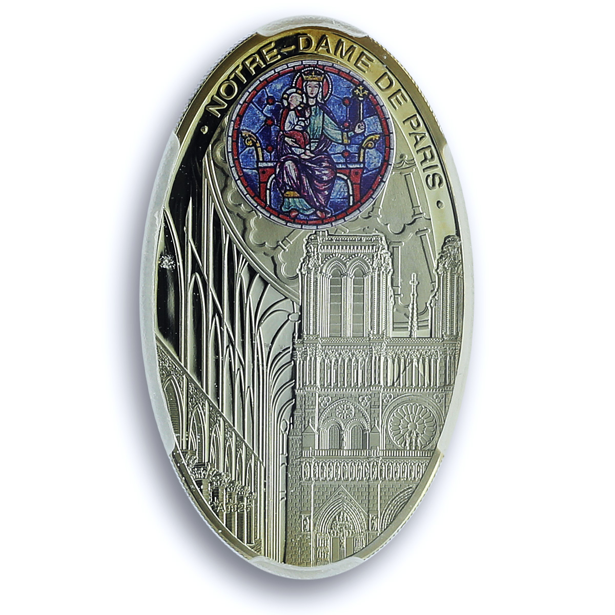 Niue 1 dollar Notre Dame Cathedral KM-402 Gothic PR 69 PCGS silver coin 2010