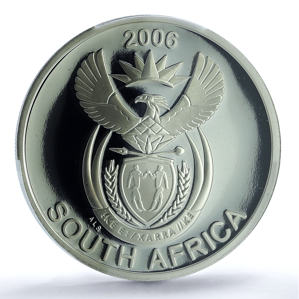 South Africa 50 cents Jackal KM-319 Wildlife Fauna Dog PR 69 PCGS Ag coin 2006 South Africa 50 cents Jackal KM-319 Wildlife Fauna Dog PR 69 PCGS Ag coin 2006