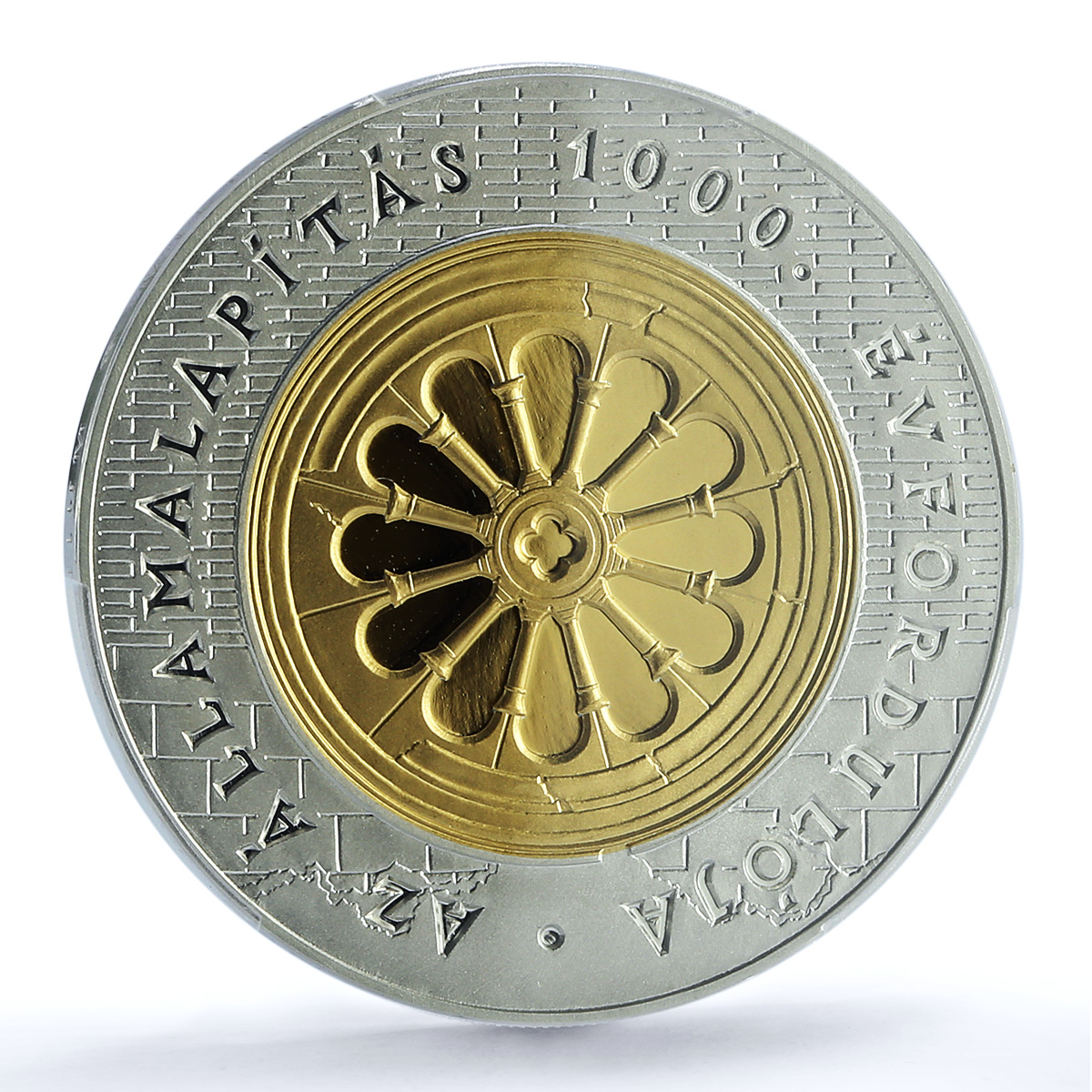 Hungary 3000 forint Kingdom Millennium Gilt KM-741 PR 69 PCGS silver coin 1999 Hungary 3000 forint Kingdom Millennium Gilt KM-741 PR 69 PCGS silver coin 1999