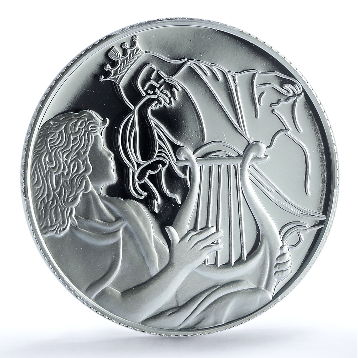 Israel 2 sheqalim David Saul KM-516 Biblical Art PR 68 PCGS silver coin 2013 Israel 2 sheqalim David Saul KM-516 Biblical Art PR 68 PCGS silver coin 2013