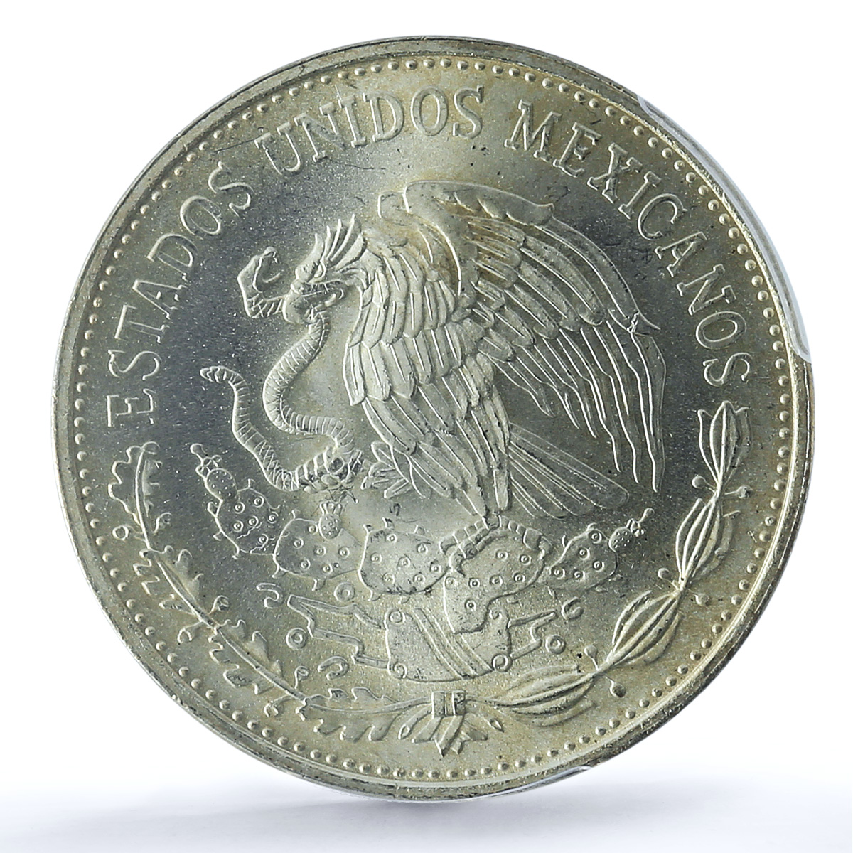 Mexico 50 pesos Oil Industry KM-532 Monument MS 67 PCGS silver coin 1988 Mexico 50 pesos Oil Industry KM-532 Monument MS 67 PCGS silver coin 1988