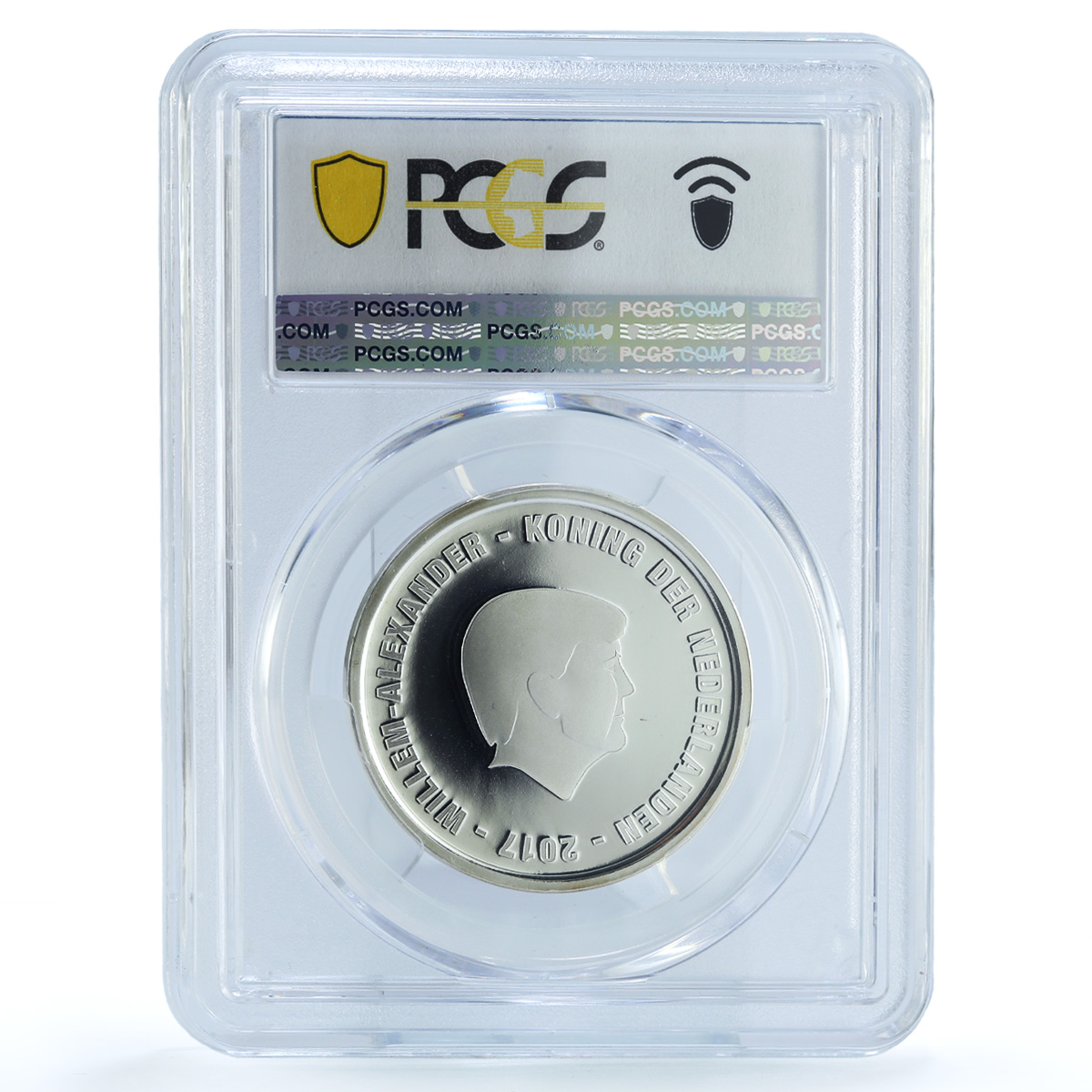 Netherlands 5 euros Johan Cruijff KM-380 Football PR 69 PCGS silver coin 2017 Netherlands 5 euros Johan Cruijff KM-380 Football PR 69 PCGS silver coin 2017