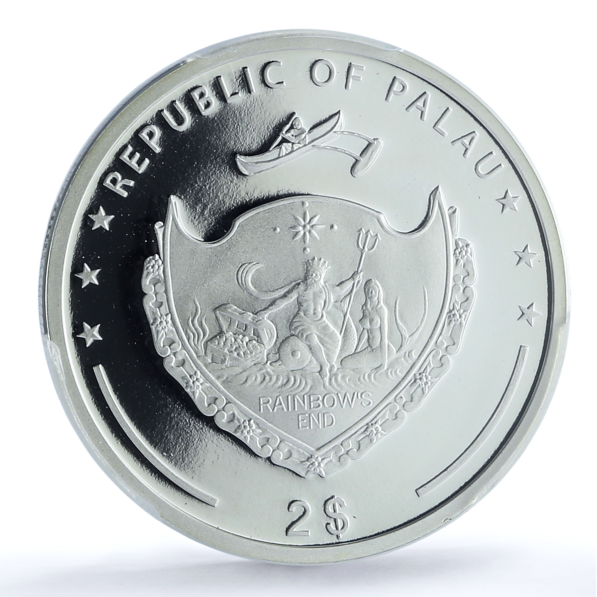 Palau 2 dollars Ferrari 156 F1 Anniversary Car PR 70 PCGS silver coin 2007 Palau 2 dollars Ferrari 156 F1 Anniversary Car PR 70 PCGS silver coin 2007