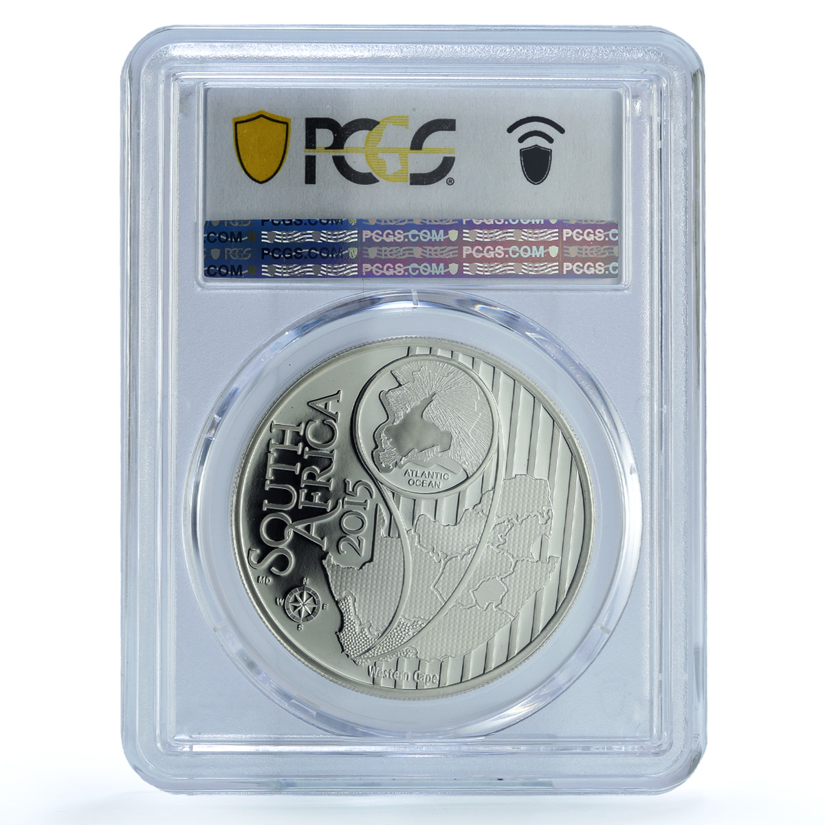South Africa 2 rand Kogelberg Marine Whale Fish PR 70 PCGS silver coin 2015 South Africa 2 rand Kogelberg Marine Whale Fish PR 70 PCGS silver coin 2015