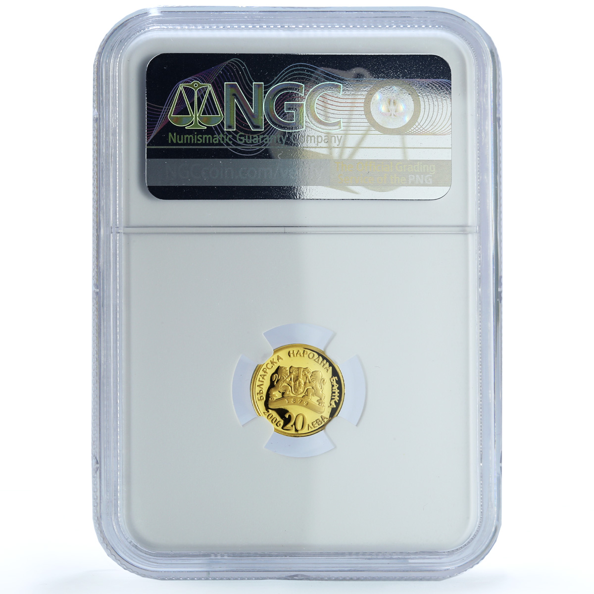 Bulgaria 20 leva St. John the Baptist KM-287 Religion PF 69 NGC gold coin 2006 Bulgaria 20 leva St. John the Baptist KM-287 Religion PF 69 NGC gold coin 2006