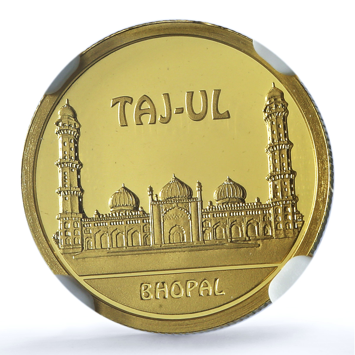 Kazakhstan 500 tenge Taj Ul Bhopal KM-259 Mosque PF 70 NGC gold coin 2010 Kazakhstan 500 tenge Taj Ul Bhopal KM-259 Mosque PF 70 NGC gold coin 2010