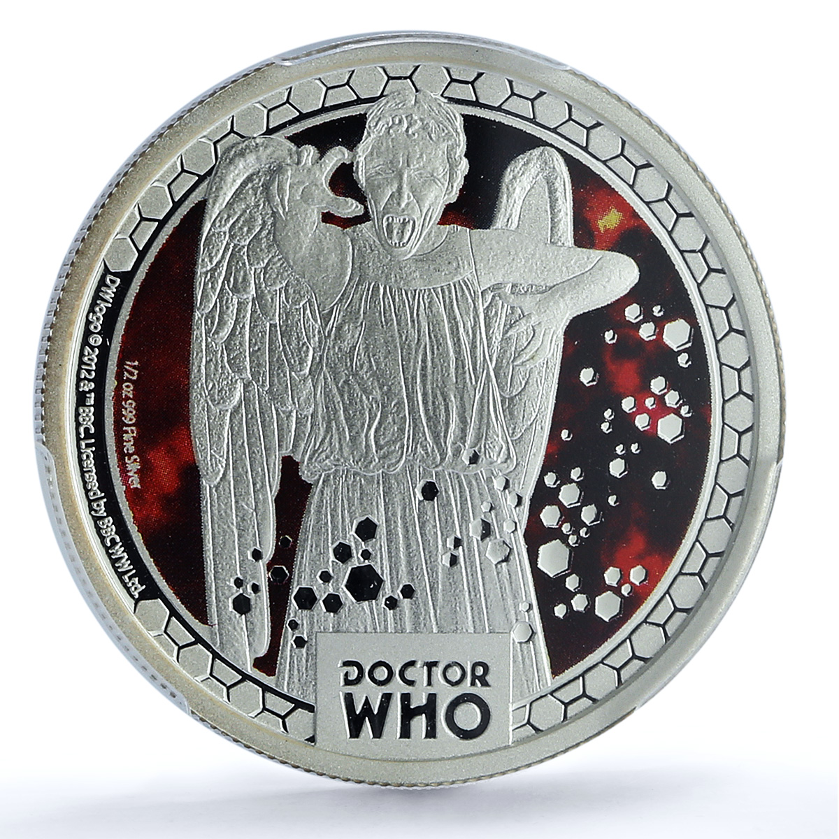 Niue 1 dollar Weeping Angel Doctor Who Cinema PR 70 PCGS silver coin 2014 Niue 1 dollar Weeping Angel Doctor Who Cinema PR 70 PCGS silver coin 2014