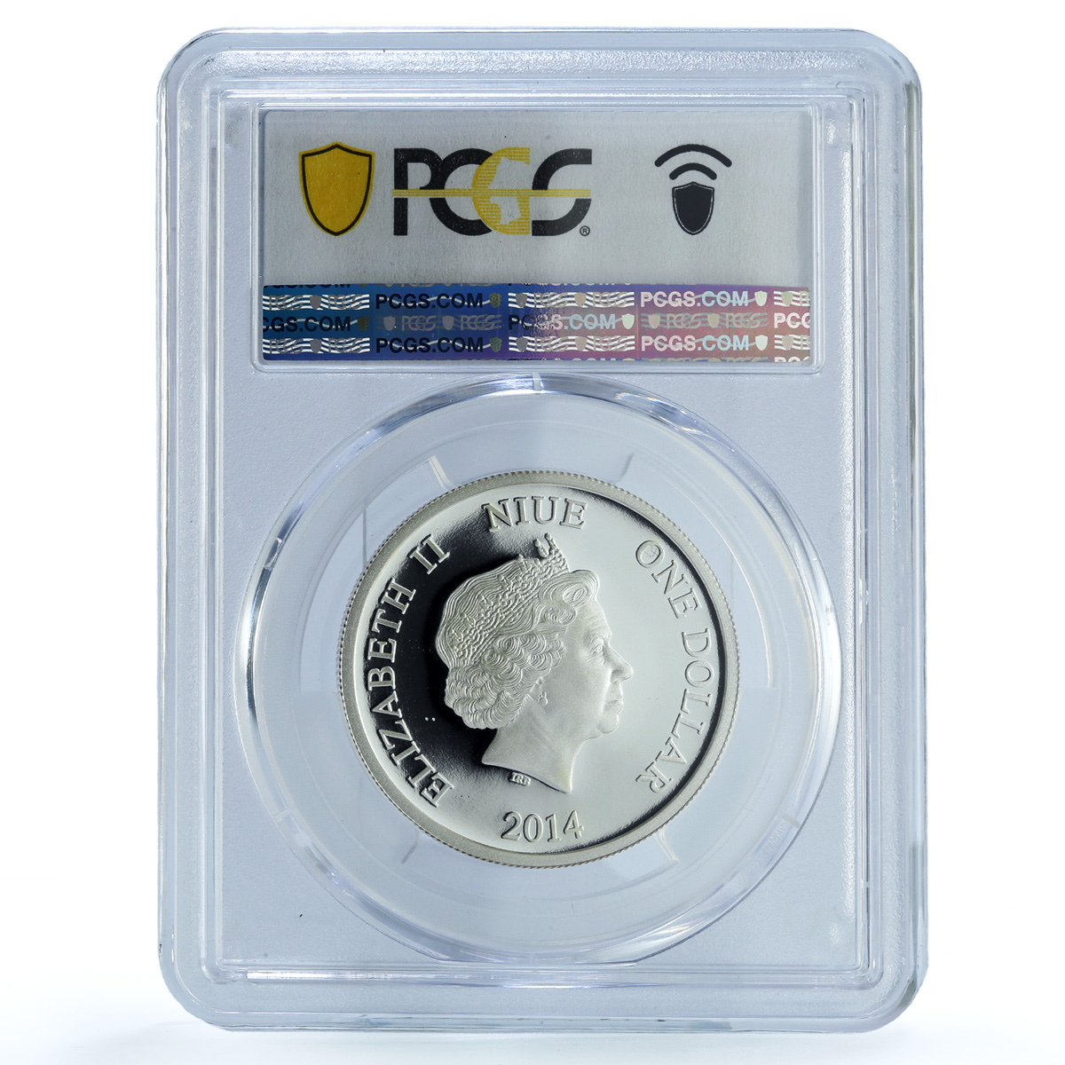 Niue 1 dollar Cybermen Doctor Who Cinema PR 69 PCGS silver coin 2014 Niue 1 dollar Cybermen Doctor Who Cinema PR 69 PCGS silver coin 2014