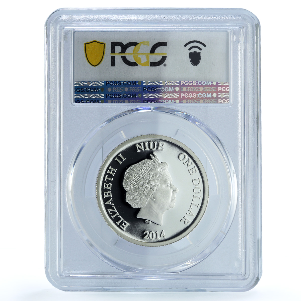 Niue 1 dollar Sontarans Doctor Who Cinema PR 69 PCGS silver coin 2014 Niue 1 dollar Sontarans Doctor Who Cinema PR 69 PCGS silver coin 2014