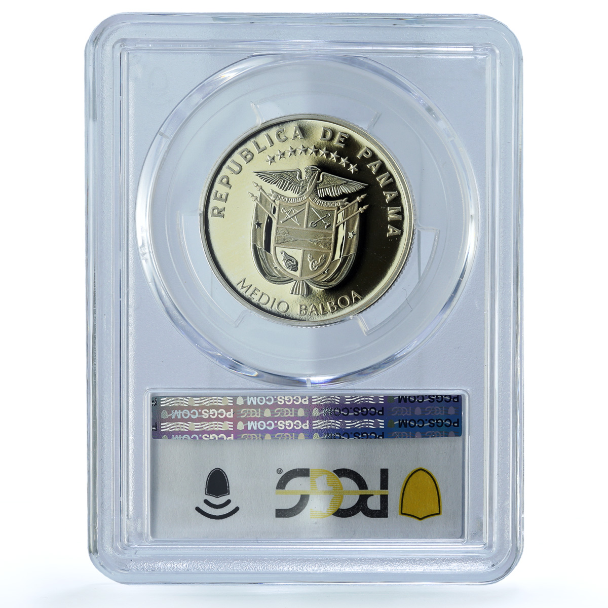 Panama 1/2 balboa Canal Centenary KM-145a Carlos V PR 68 PCGS silver coin 2014 Panama 1/2 balboa Canal Centenary KM-145a Carlos V PR 68 PCGS silver coin 2014