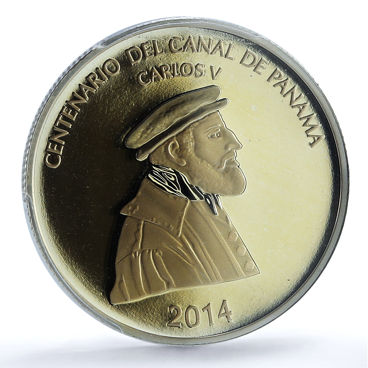 Panama 1/2 balboa Canal Centenary KM-145a Carlos V PR 68 PCGS silver coin 2014 Panama 1/2 balboa Canal Centenary KM-145a Carlos V PR 68 PCGS silver coin 2014