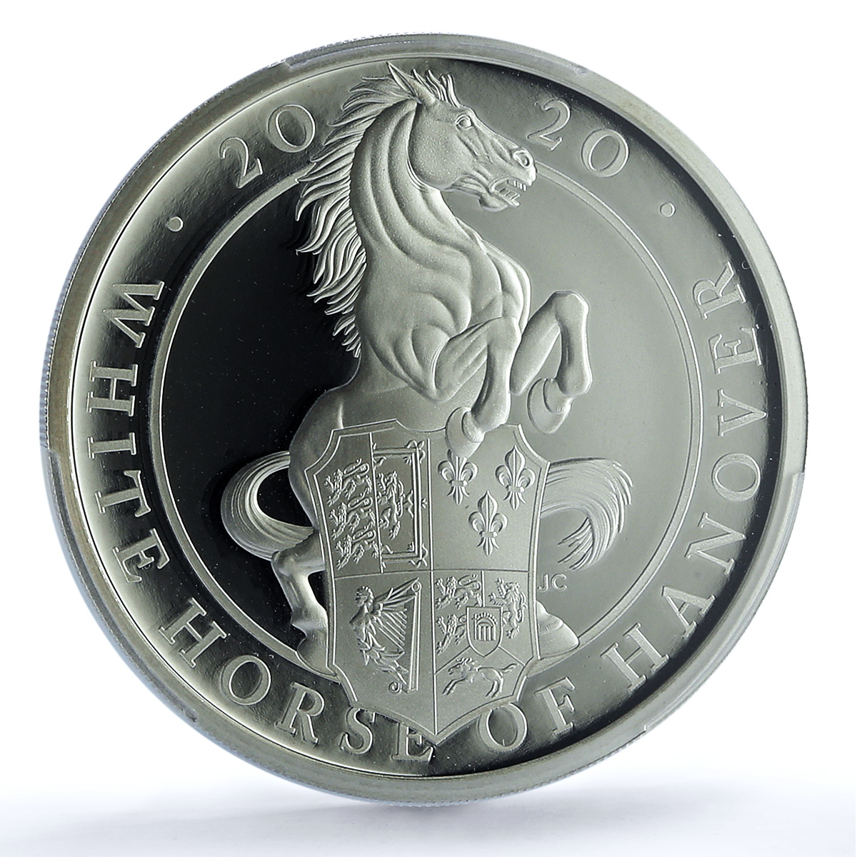Great Britain 2 pounds Horse Hanover Queen Beasts PR 70 PCGS silver coin 2020