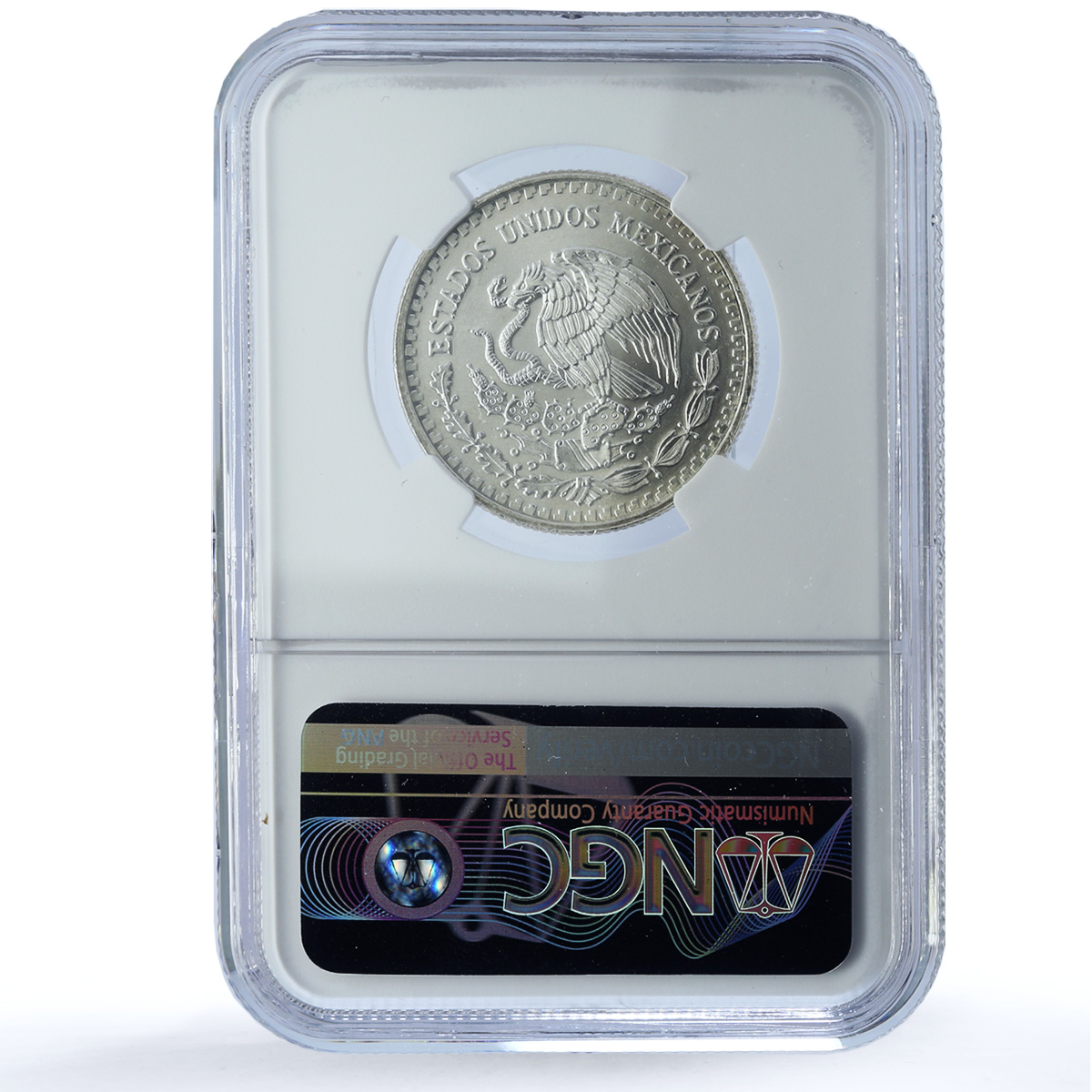 Mexico 1/2 onza Libertad Angel of Independence KM-545 MS 64 NGC silver coin 1994