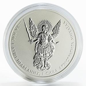 Ukraine 1 hryvna Archangel Michael silver coin 2019